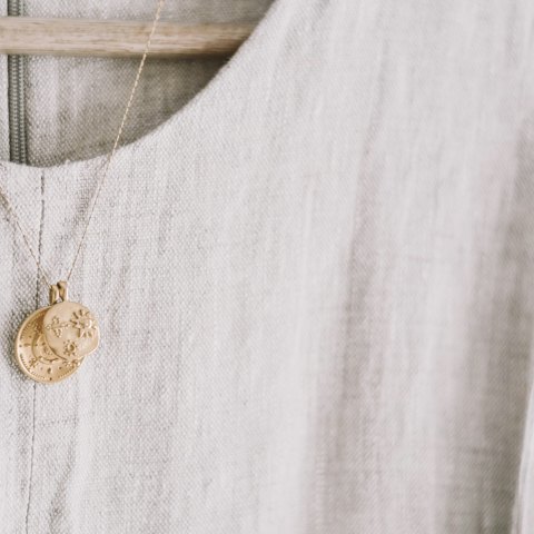 Linen dress, your photo